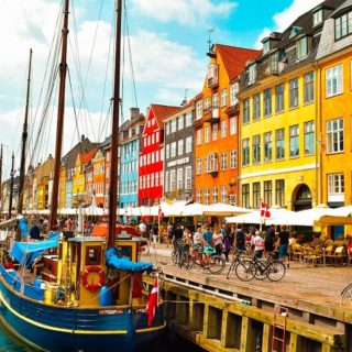 Danimarca, gli edifici colorati di Copenaghen