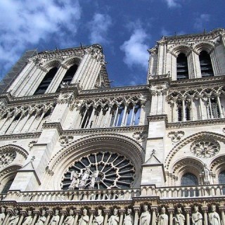 Parigi, facciata di Notre Dame