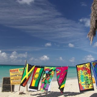 Giamaica, chiosco in spiaggia