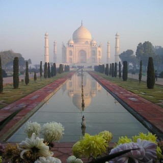 India, il mausoleo di Tai Mahal