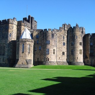 Inghilterra, castello di Alnwick