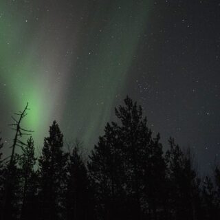 Lapponia finlandese, aurora boreale
