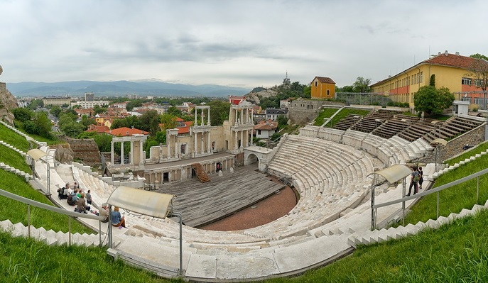 Plovdiv, teatro romano