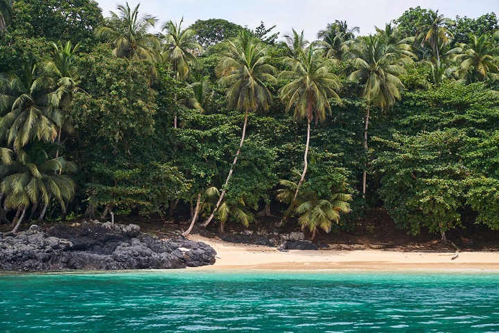 Príncipe, spiaggia