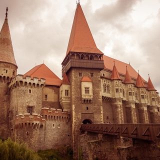 Romania, Hunedoara, castello