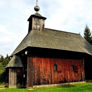Slovacchia, chiesa in legno