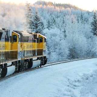 Alaska in treno