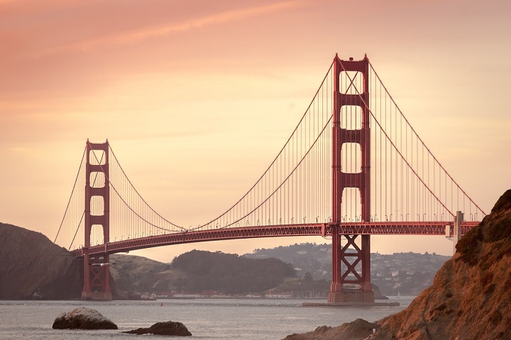 California, San Francisco Golden Gate Bridge