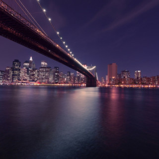 New York, panorama notturno