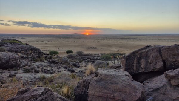 Tramonto in Tanzania