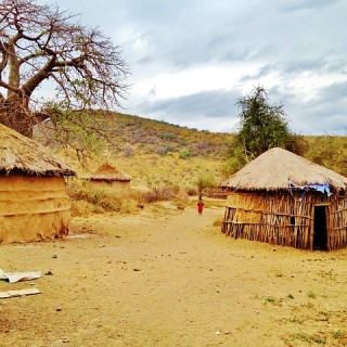 Tanzania, villaggio masai