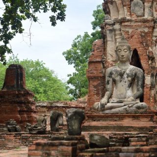 Thailandia, antiche rovine ad Ayutthaya