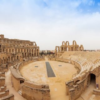 Tunisia, anfiteatro romano El Jem