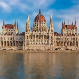 Budapest, facciata del Parlamento