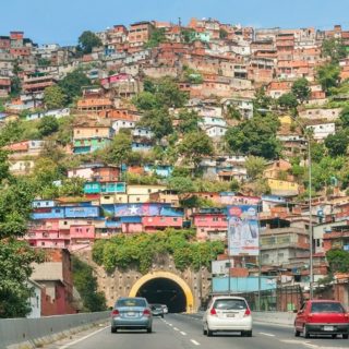 Venezuela, barrio a Caracas
