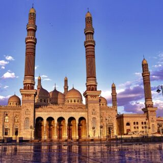 Yemen, moschea a Sana'a
